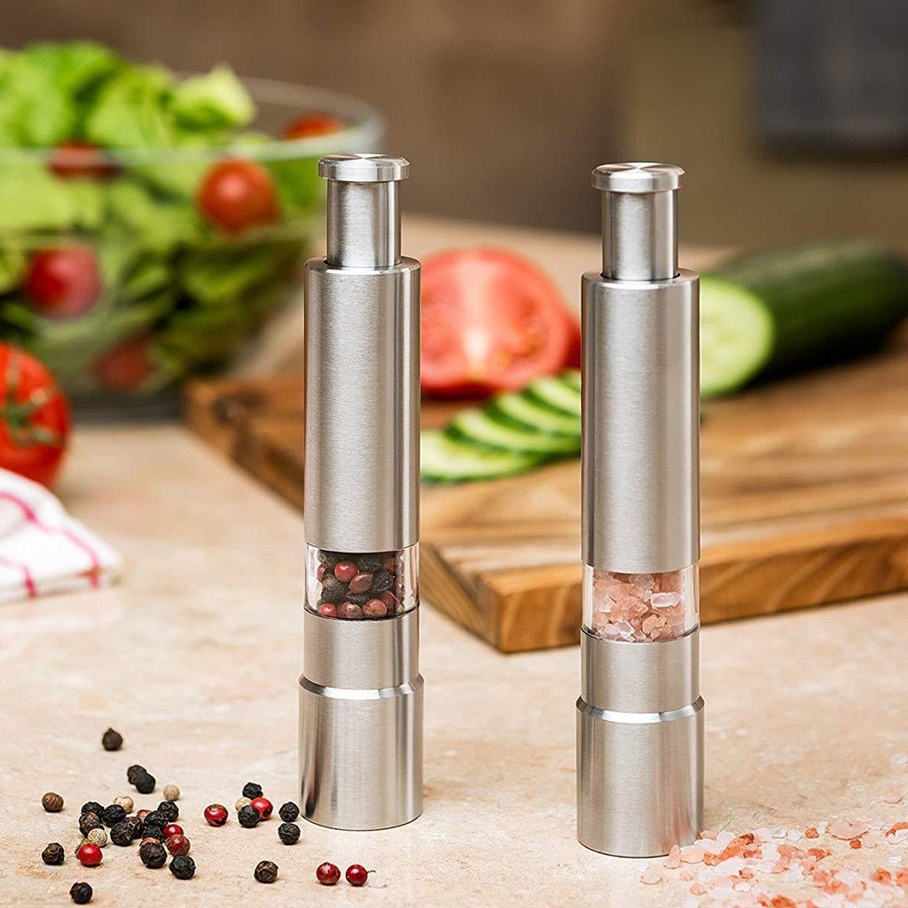 Stainless Steel Salt and Pepper Grinder