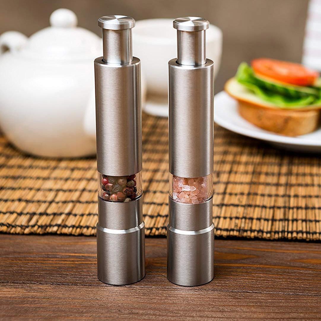 Stainless Steel Salt and Pepper Grinder